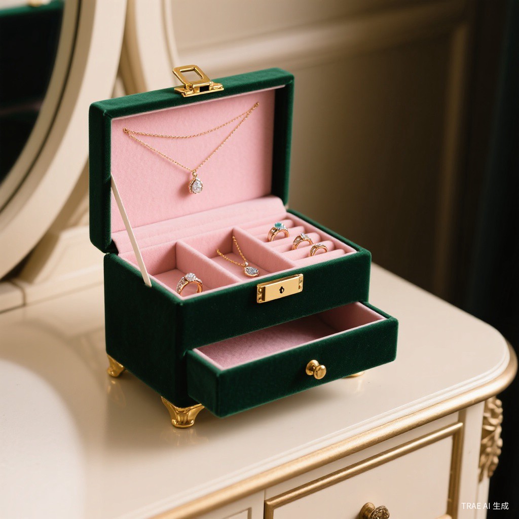 Velvet Jewelry Box